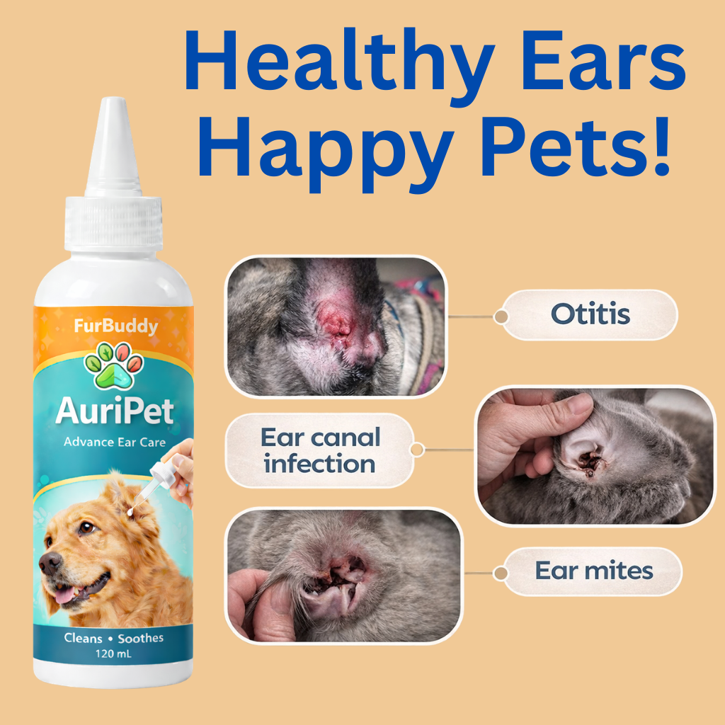 Furbuddy's New! AuriPet Advance Ear Care